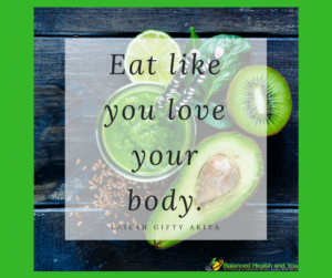 Eat Like You Love Your Body