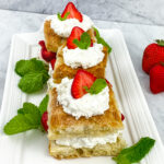 sweet biscuit strawberry shortcake
