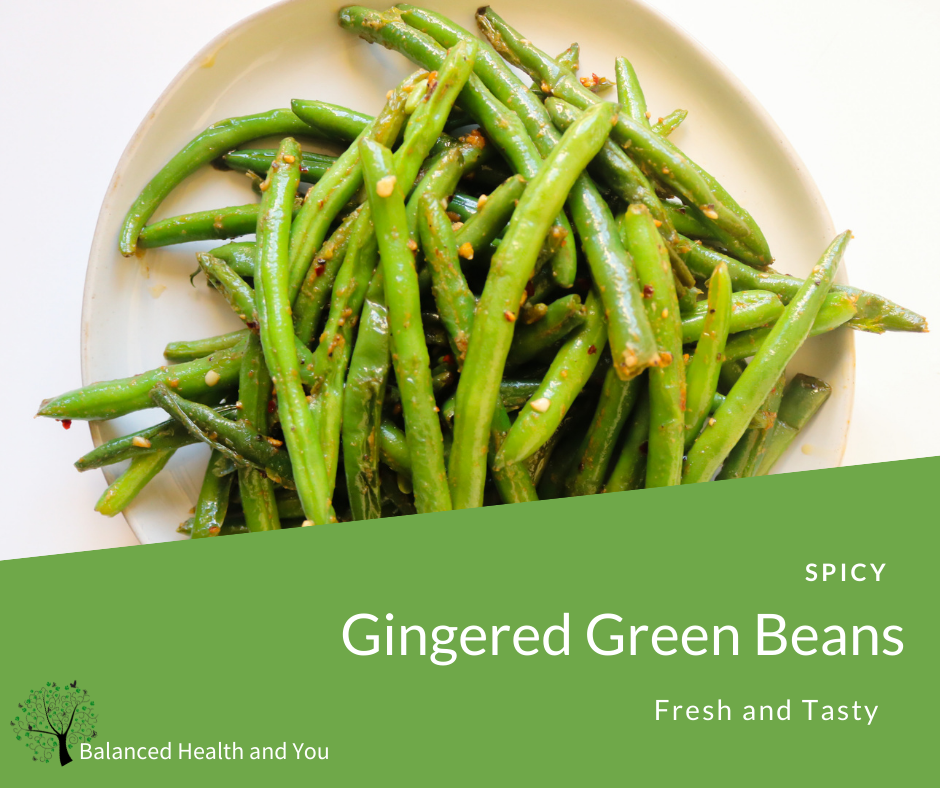 Recipe Spicy Gingered Green Beans