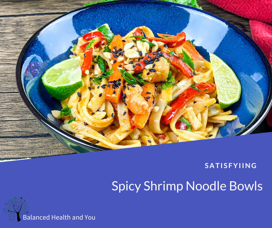 Recipe - Spicy Shrimp Noodle Bowls